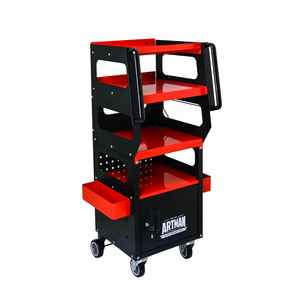 4-Tier Multi Purpose Mobile Carts_4Dock
